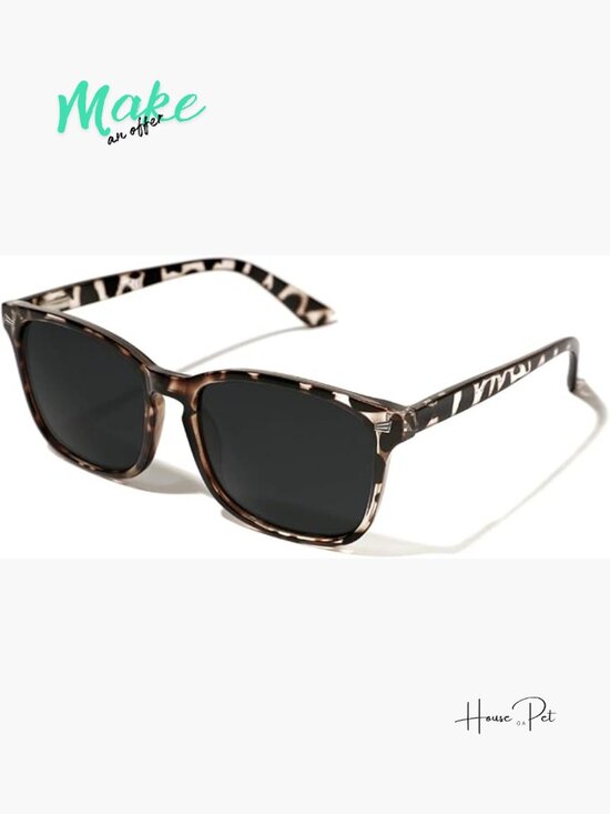 Classic Square Polarized Sunglasses UV Protection Lightweight main image 5